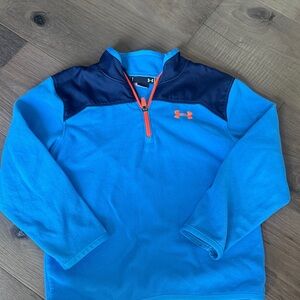 Under Armour Kids Bright Blue and Navy Hoodie